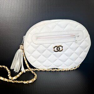 White purse